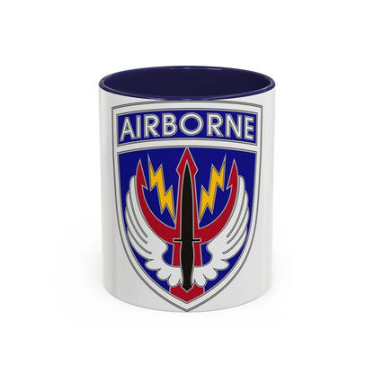 Special Operations Command Central (U.S. Army) Accent Coffee Mug 11oz Navy - Go Mug Yourself
