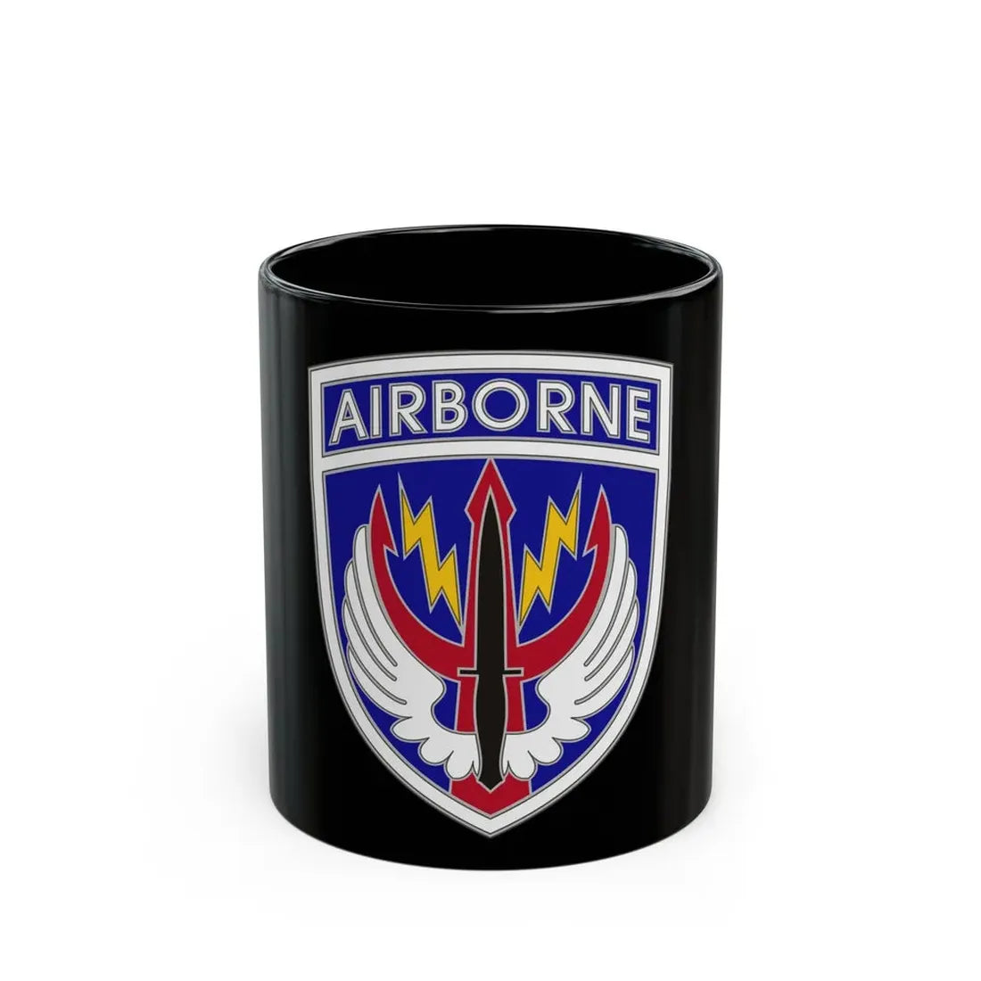 Special Operations Command Central (U.S. Army) Black Coffee Mug 11oz - Go Mug Yourself