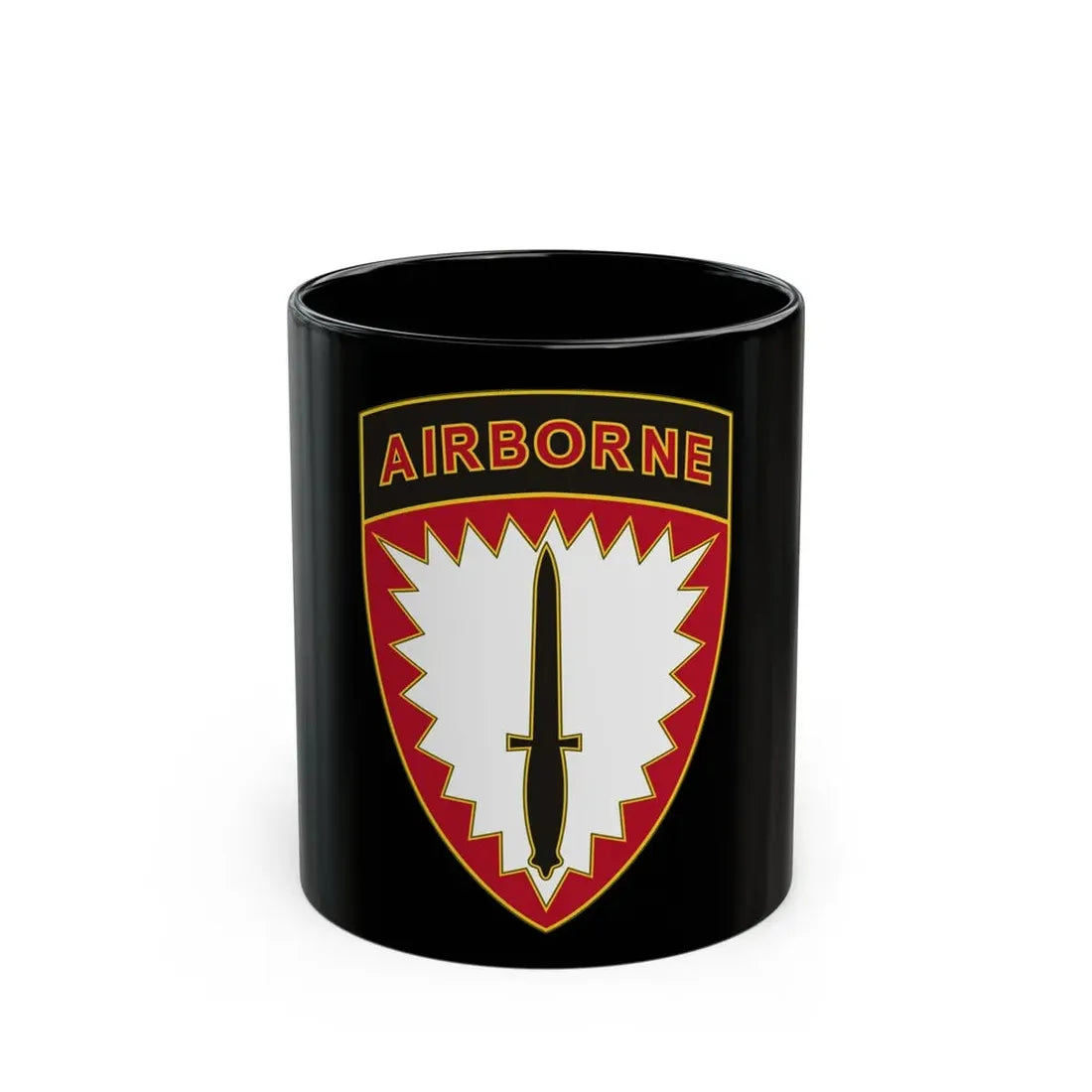 Special Operations Command Europe (U.S. Army) Black Coffee Mug 11oz - Go Mug Yourself