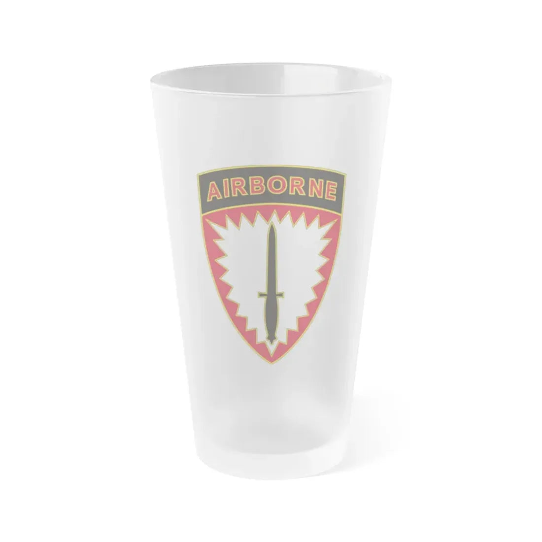 Special Operations Command Europe (U.S. Army) Frosted Pint Glass 16oz Default Title - Go Mug Yourself