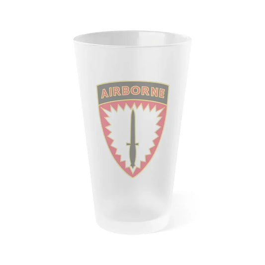 Special Operations Command Europe (U.S. Army) Frosted Pint Glass 16oz Default Title - Go Mug Yourself