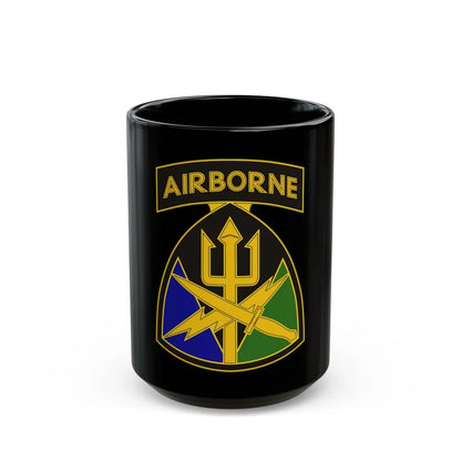 Special Operations Command Joint Forces Command (U.S. Army) Black Coffee Mug-15oz-Go Mug Yourself