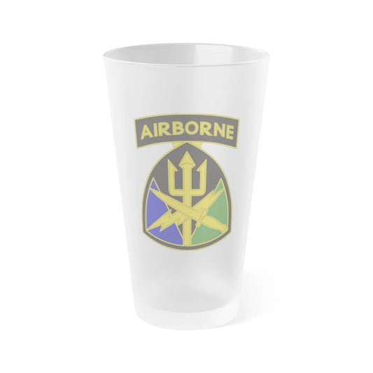 Special Operations Command Joint Forces Command (U.S. Army) Frosted Pint Glass 16oz-Go Mug Yourself