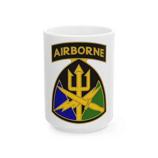 Special Operations Command Joint Forces Command (U.S. Army) White Coffee Mug-15oz-Go Mug Yourself