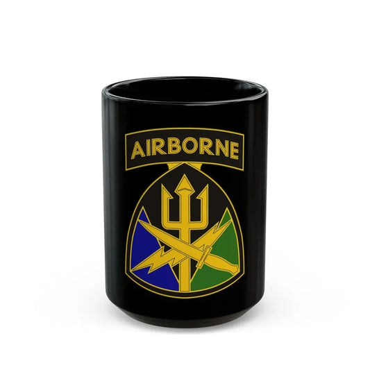 Special Operations Command Joint Forces Command (U.S. Army) Black Coffee Mug 15oz - Go Mug Yourself