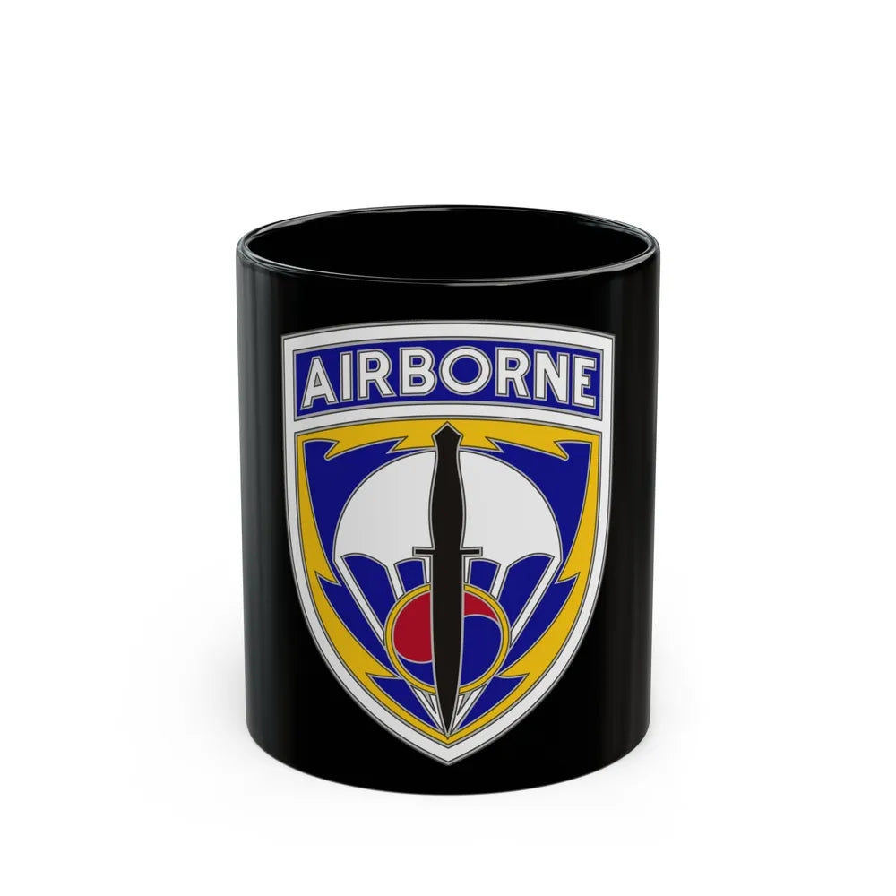 Special Operations Command Korea (U.S. Army) Black Coffee Mug-11oz-Go Mug Yourself