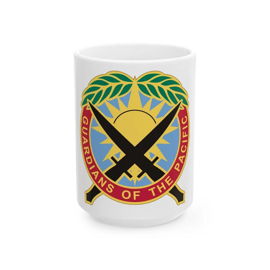 Special Operations Command Pacific 2 (U.S. Army) White Coffee Mug-15oz-Go Mug Yourself