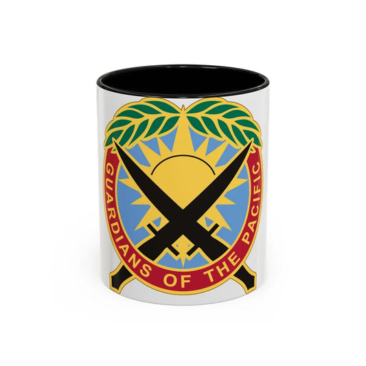 Special Operations Command Pacific 2 (U.S. Army) Accent Coffee Mug 11oz Black - Go Mug Yourself