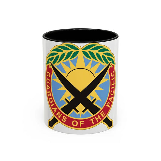 Special Operations Command Pacific 2 (U.S. Army) Accent Coffee Mug 11oz Black - Go Mug Yourself