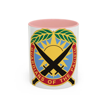 Special Operations Command Pacific 2 (U.S. Army) Accent Coffee Mug 11oz Pink - Go Mug Yourself