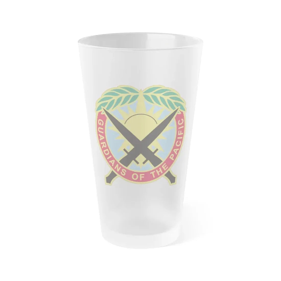 Special Operations Command Pacific 2 (U.S. Army) Frosted Pint Glass 16oz Default Title - Go Mug Yourself