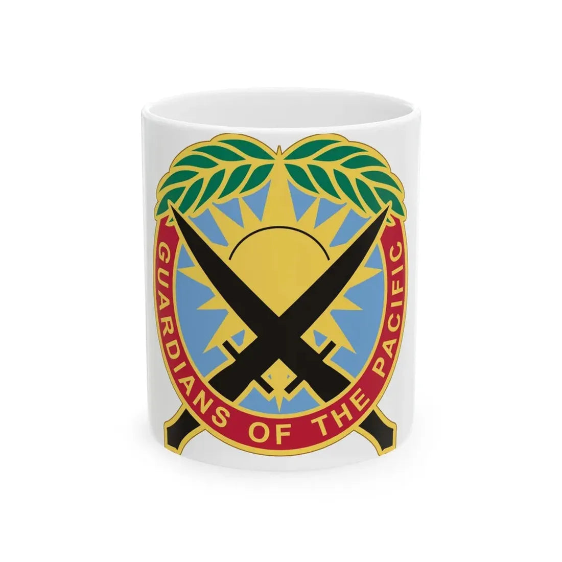 Special Operations Command Pacific 2 (U.S. Army) White Coffee Mug 11oz - Go Mug Yourself