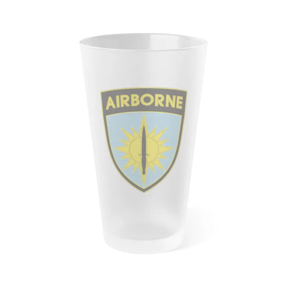 Special Operations Command Pacific 3 (U.S. Army) Frosted Pint Glass 16oz-Go Mug Yourself