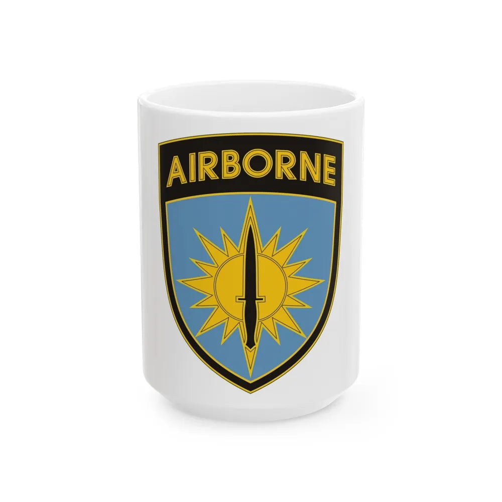 Special Operations Command Pacific 3 (U.S. Army) White Coffee Mug-15oz-Go Mug Yourself