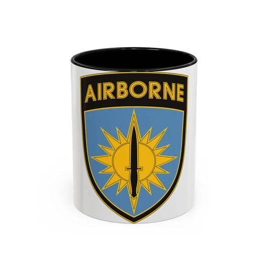 Special Operations Command Pacific 3 (U.S. Army) Accent Coffee Mug 11oz Black - Go Mug Yourself