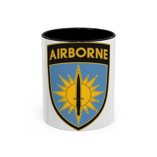 Special Operations Command Pacific 3 (U.S. Army) Accent Coffee Mug 11oz Black - Go Mug Yourself
