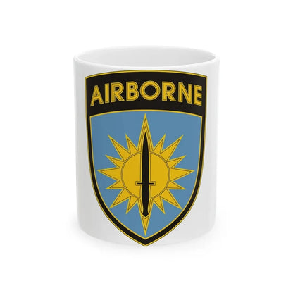 Special Operations Command Pacific 3 (U.S. Army) White Coffee Mug 11oz - Go Mug Yourself