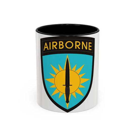 Special Operations Command Pacific (U.S. Army) Accent Coffee Mug 11oz Black - Go Mug Yourself