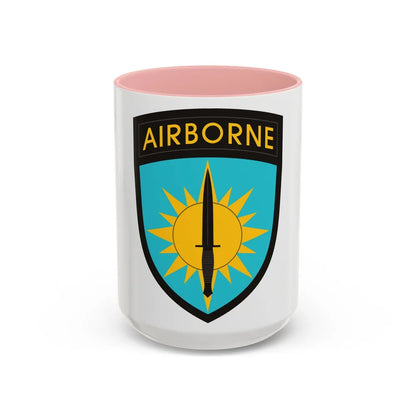 Special Operations Command Pacific (U.S. Army) Accent Coffee Mug 15oz Pink - Go Mug Yourself