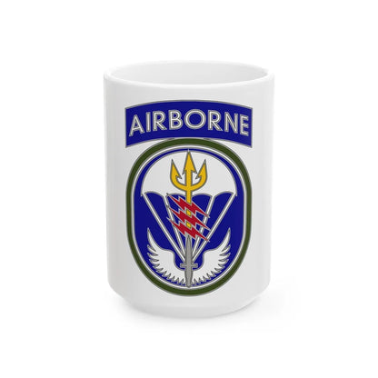 Special Operations Command South (U.S. Army) White Coffee Mug-15oz-Go Mug Yourself