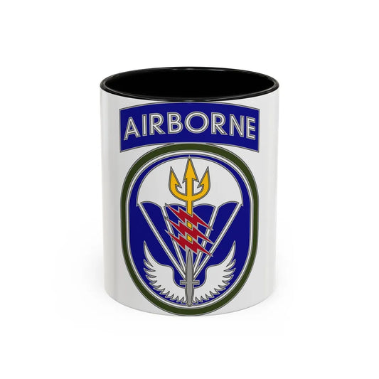 Special Operations Command South (U.S. Army) Accent Coffee Mug 11oz Black - Go Mug Yourself