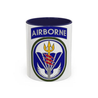 Special Operations Command South (U.S. Army) Accent Coffee Mug 11oz Navy - Go Mug Yourself