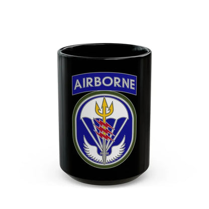 Special Operations Command South (U.S. Army) Black Coffee Mug 15oz - Go Mug Yourself