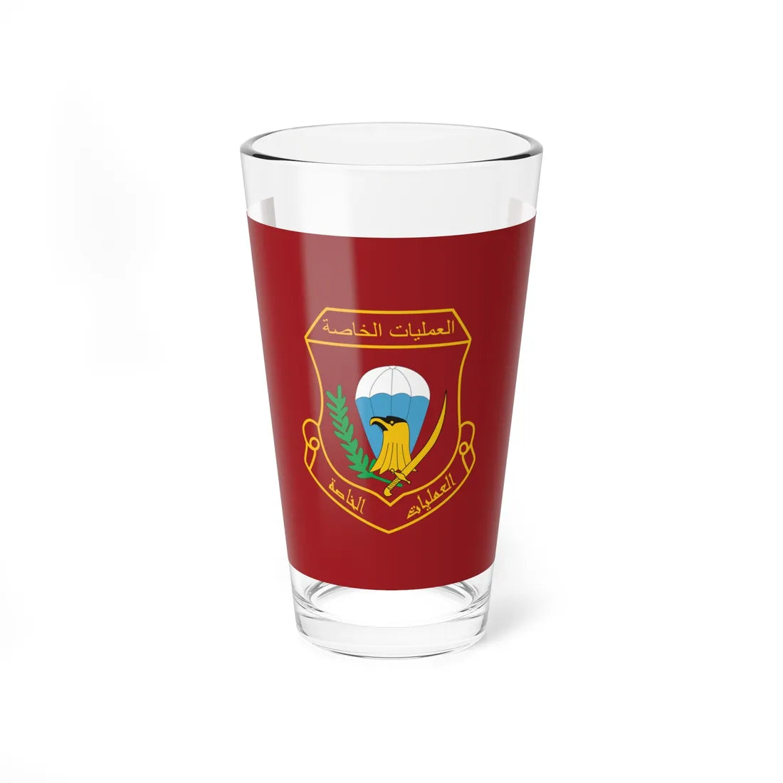 Special Operations Iraq Flag (Iraq) Pint Glass 16oz 16oz - Go Mug Yourself