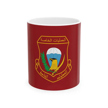 Special Operations Iraq Flag (Iraq) White Coffee Mug 11oz - Go Mug Yourself