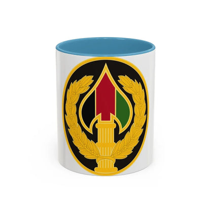 Special Operations Joint Task ForceAfghanistan 2 (U.S. Army) Accent Coffee Mug 11oz Light Blue - Go Mug Yourself