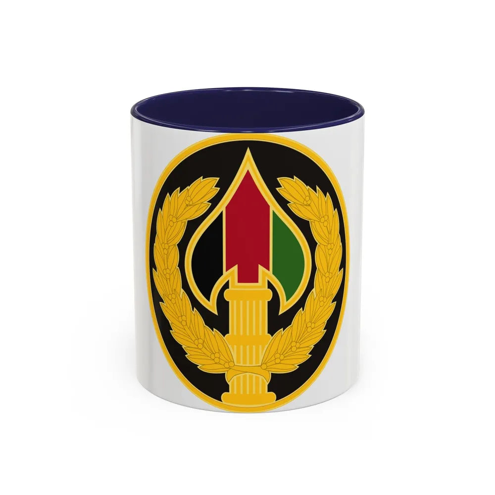 Special Operations Joint Task ForceAfghanistan 2 (U.S. Army) Accent Coffee Mug 11oz Navy - Go Mug Yourself