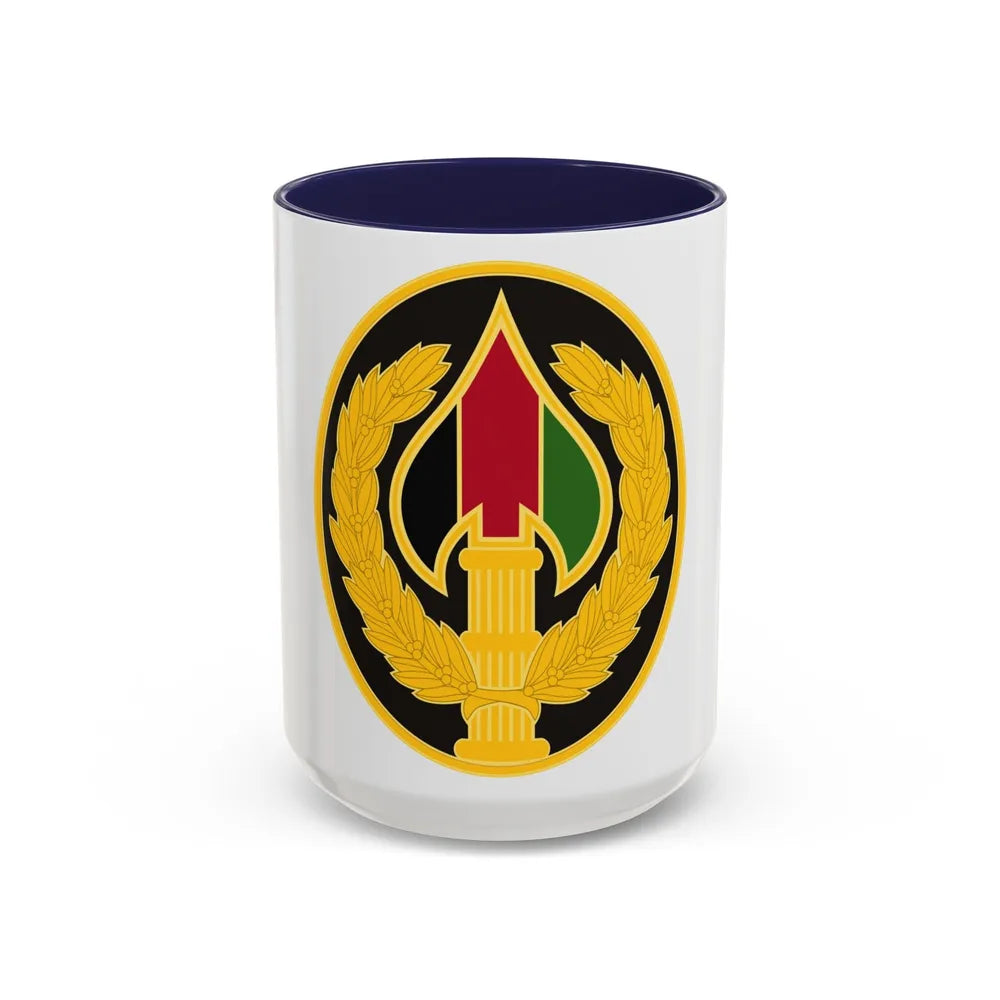 Special Operations Joint Task ForceAfghanistan 2 (U.S. Army) Accent Coffee Mug 15oz Navy - Go Mug Yourself