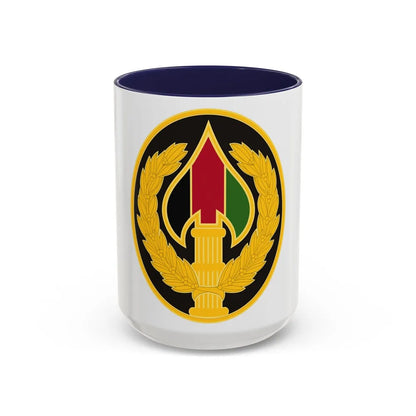 Special Operations Joint Task ForceAfghanistan 2 (U.S. Army) Accent Coffee Mug 15oz Navy - Go Mug Yourself