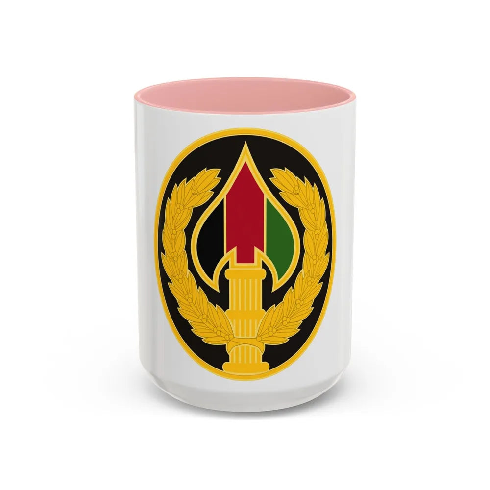 Special Operations Joint Task ForceAfghanistan 2 (U.S. Army) Accent Coffee Mug 15oz Pink - Go Mug Yourself