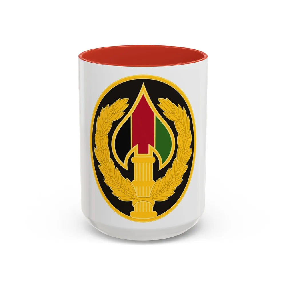Special Operations Joint Task ForceAfghanistan 2 (U.S. Army) Accent Coffee Mug 15oz Red - Go Mug Yourself