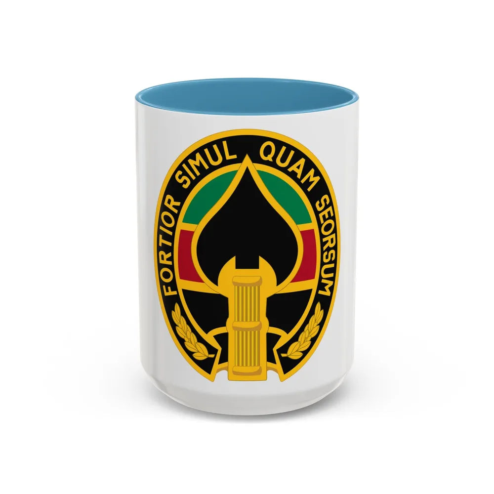 Special Operations Joint Task ForceAfghanistan 3 (U.S. Army) Accent Coffee Mug 15oz Light Blue - Go Mug Yourself
