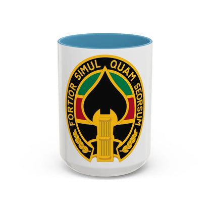 Special Operations Joint Task ForceAfghanistan 3 (U.S. Army) Accent Coffee Mug 15oz Light Blue - Go Mug Yourself
