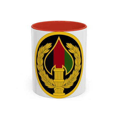 Special Operations Joint Task ForceAfghanistan (U.S. Army) Accent Coffee Mug 11oz Red - Go Mug Yourself