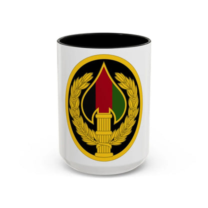 Special Operations Joint Task ForceAfghanistan (U.S. Army) Accent Coffee Mug 15oz Black - Go Mug Yourself