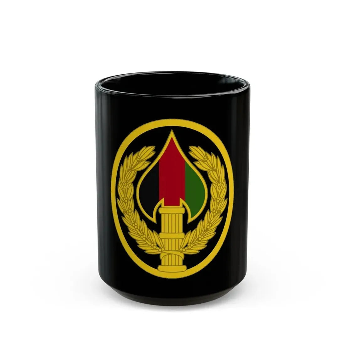 Special Operations Joint Task ForceAfghanistan (U.S. Army) Black Coffee Mug 15oz - Go Mug Yourself