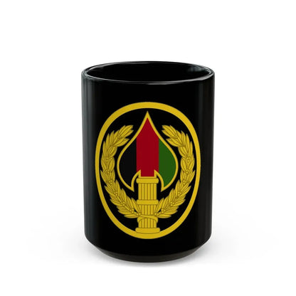 Special Operations Joint Task ForceAfghanistan (U.S. Army) Black Coffee Mug 15oz - Go Mug Yourself