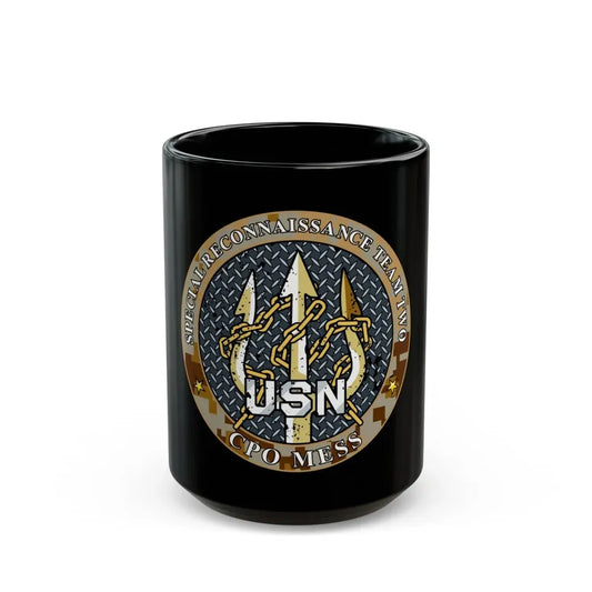 Special Reconnaissance Team 2 (U.S. Navy) Black Coffee Mug 15oz - Go Mug Yourself