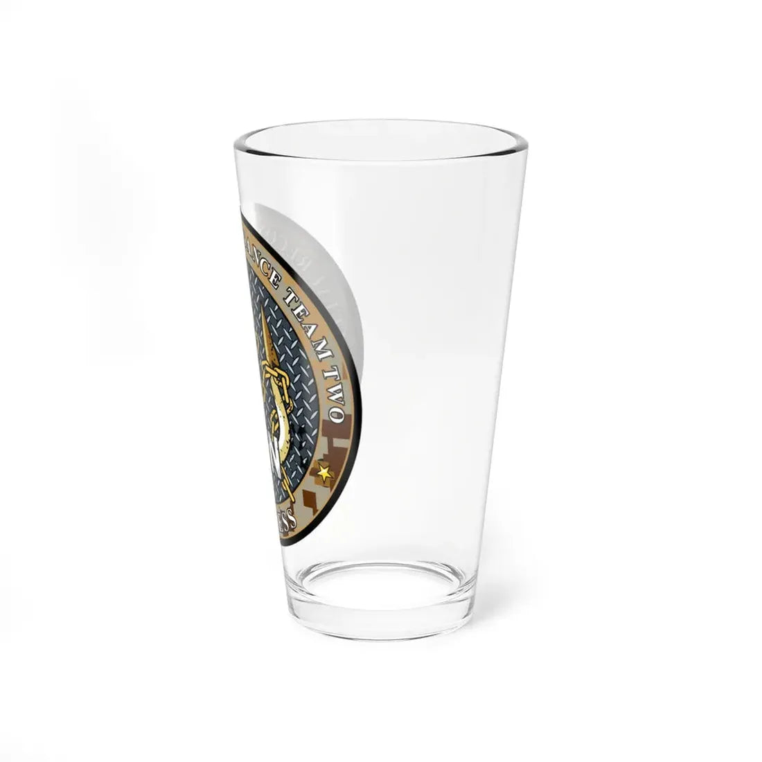 Special Reconnaissance Team 2 (U.S. Navy) Pint Glass 16oz - Go Mug Yourself