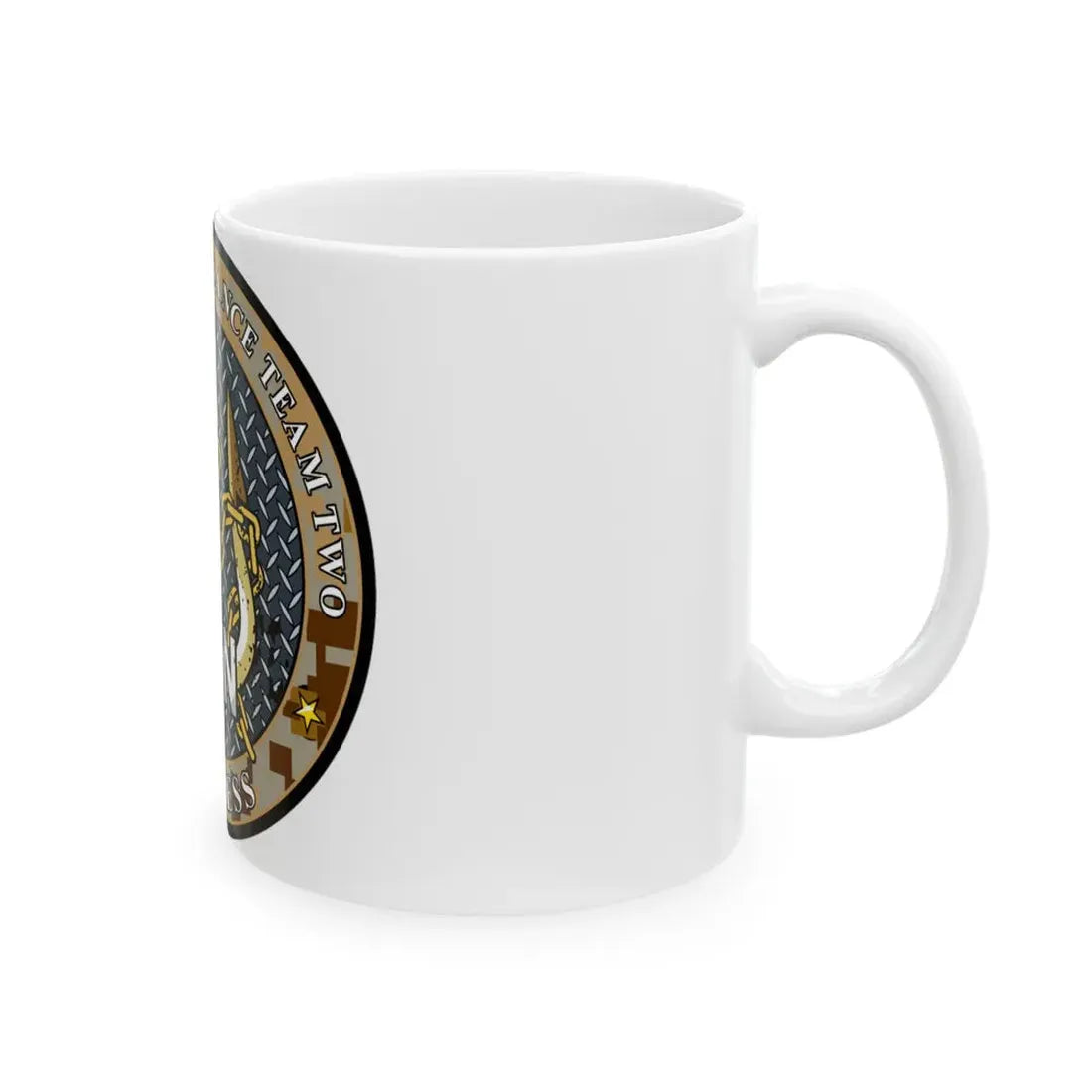 Special Reconnaissance Team 2 (U.S. Navy) White Coffee Mug - Go Mug Yourself