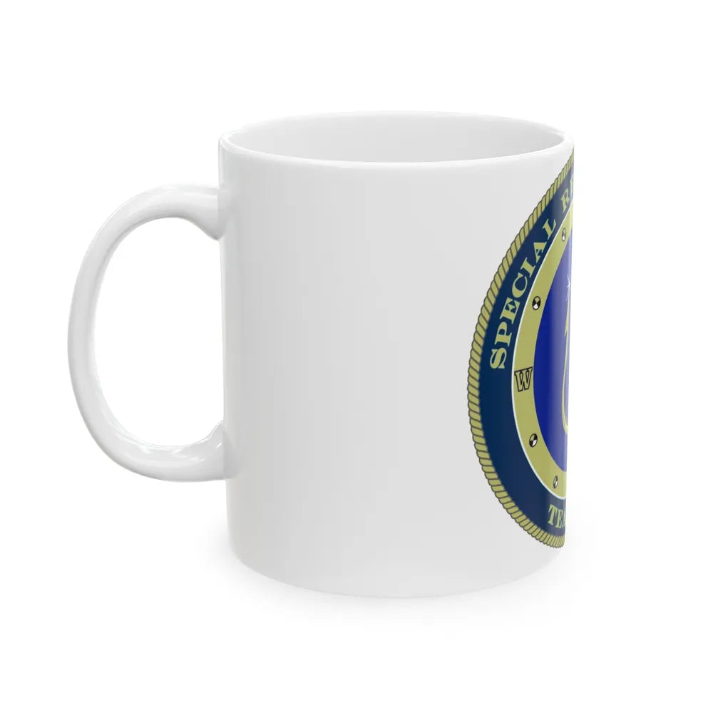 Special Reconnaissance Team Two SRT 2 (U.S. Navy) White Coffee Mug-Go Mug Yourself