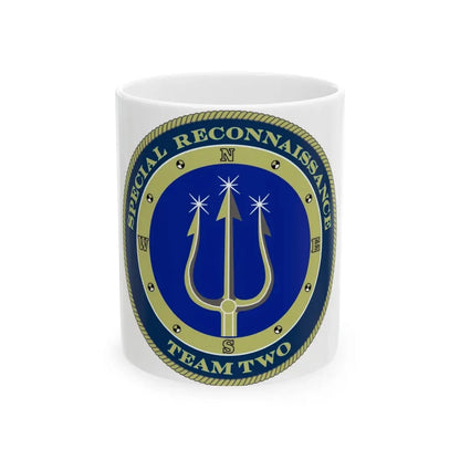 Special Reconnaissance Team Two SRT 2 (U.S. Navy) White Coffee Mug 11oz - Go Mug Yourself