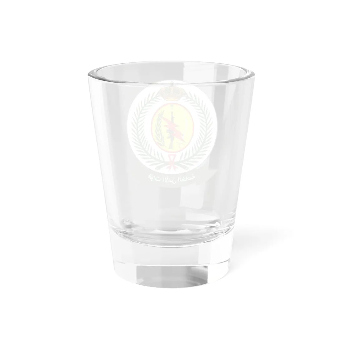 Special Security Forces Saudi Arabia (Saudi Arabia) (Coat of Arms) Shot Glass 1.5oz - Go Mug Yourself