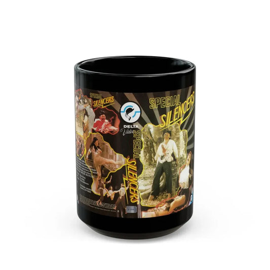 SPECIAL SILENCERS (VHS COVER) - Black Coffee Mug 15oz - Go Mug Yourself
