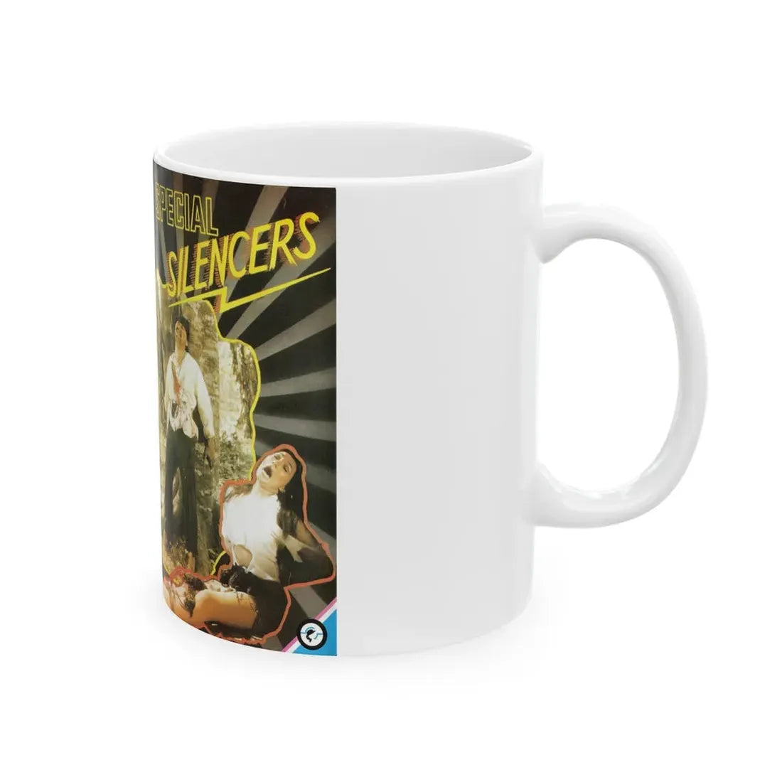 SPECIAL SILENCERS (VHS COVER) - White Coffee Mug - Go Mug Yourself