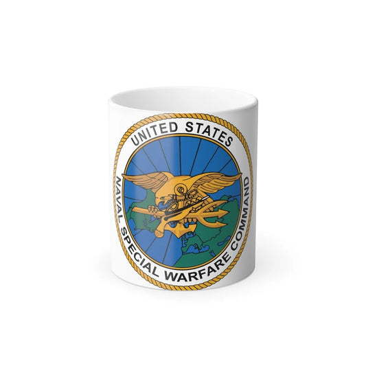 Special Warfare Command (U.S. Navy) Color Changing Mug 11oz-11oz-Go Mug Yourself